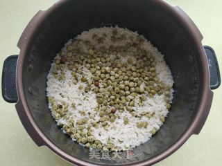 Peas Rice recipe