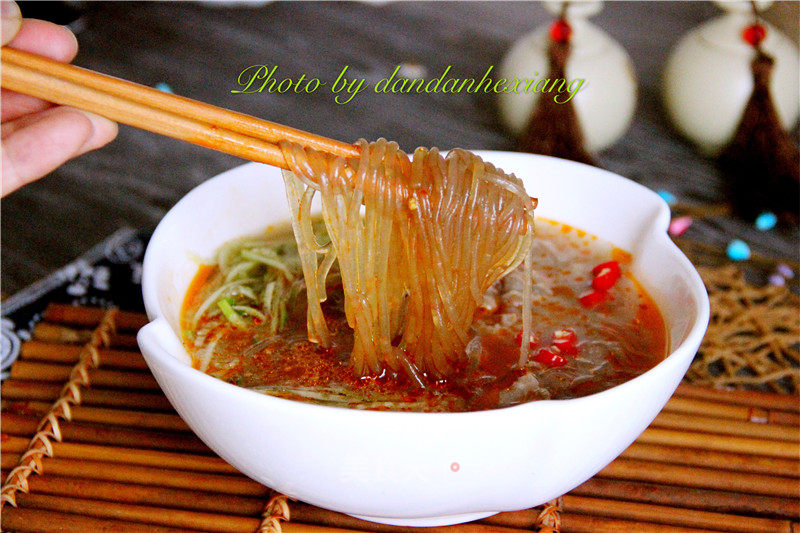 Lamb Hot and Sour Noodles recipe