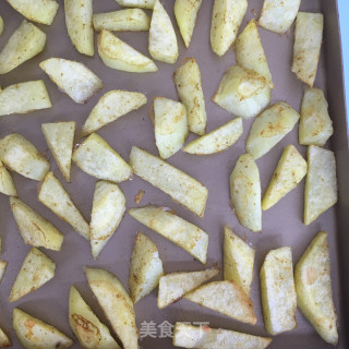 Roasted Cumin Potato Wedges recipe