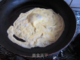 Cucumber Mixed with Egg Shreds recipe
