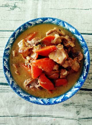 Stewed Chicken Drumsticks with Carrots recipe