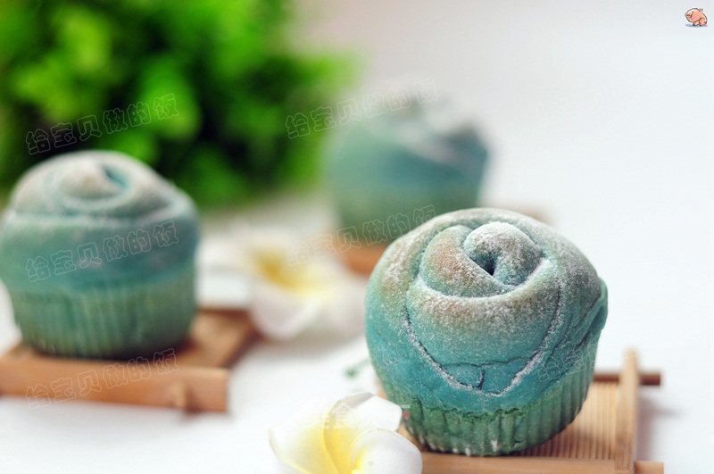 # Fourth Baking Contest and is Love to Eat Festival# Blue Rose Bread recipe