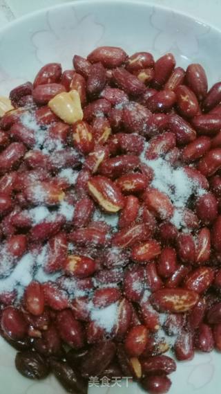 "summer Lazy Rice" Deep-fried Peanuts recipe