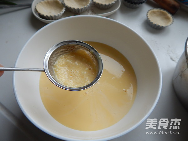Orange Egg Tart recipe