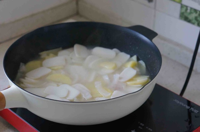 Beef and Potato Soup Rice Cake recipe