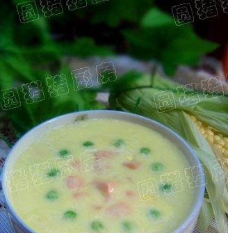 Corn Ham Cream Soup recipe