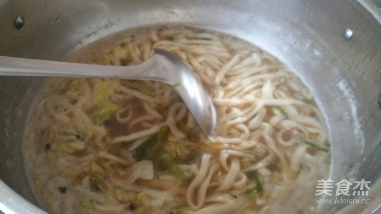 Breakfast Bone Noodle Soup recipe