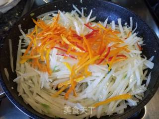 Vinegar Shredded Potatoes recipe