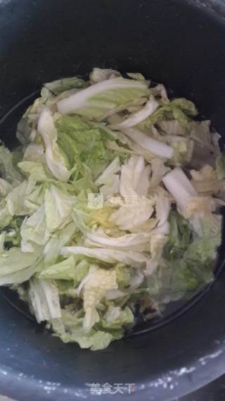 Stewed Tofu with Cabbage in Broth recipe