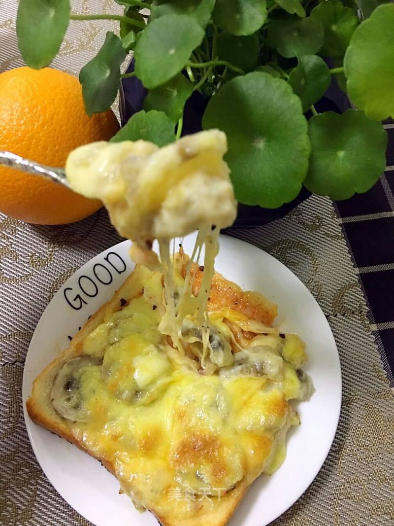 Baked Cheese Toast Chips recipe