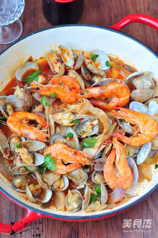 Prawn Roasted Clam recipe