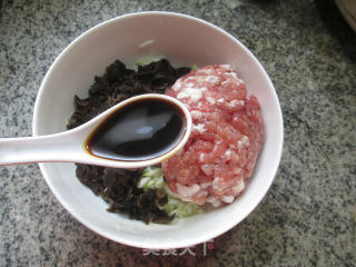 Black Fungus Night-flowering Meat Dumplings recipe