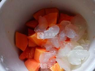 Stewed Hashima with Papaya recipe