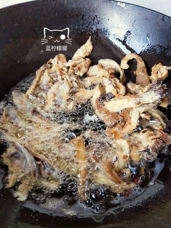 Dry Fried Mushrooms recipe