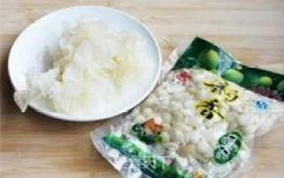 A Healthy Porridge with Less Rain and Less Sourness and Sweetness—double-bean Tremella and Jujube Porridge recipe