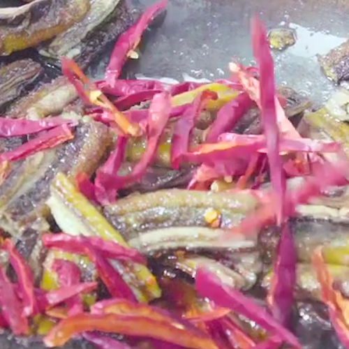 Stir-fried Eel recipe