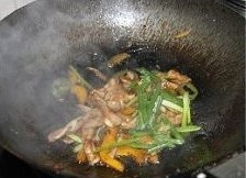 Stir-fried Pork Belly Tip recipe