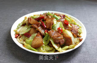 Stir-fried Cabbage with Pork Belly recipe