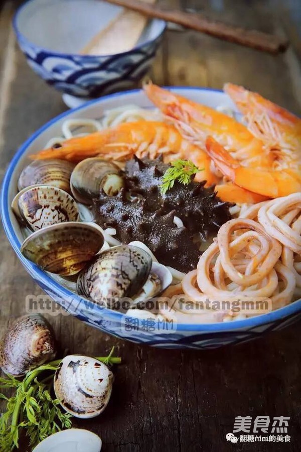 Reunion Seafood Noodle recipe