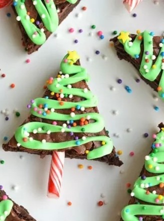 Brownie Christmas Tree recipe