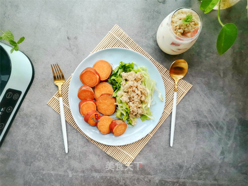 Quinoa Sweet Potato Light Meal recipe