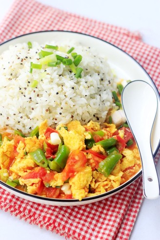 Spicy Egg Rice Bowl recipe