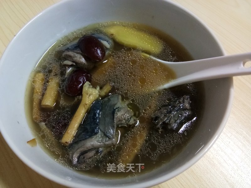 Qi and Blood Double Replenishing Bamboo Silk Chicken Soup recipe