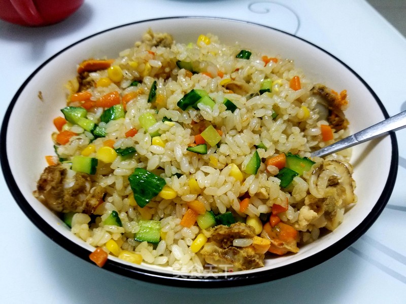 Fried Rice with Scallops recipe