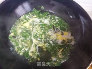 Chrysanthemum Brain Egg Soup recipe