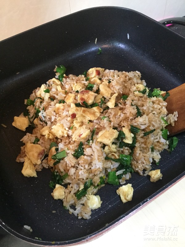 Fried Rice with Choy Sum recipe