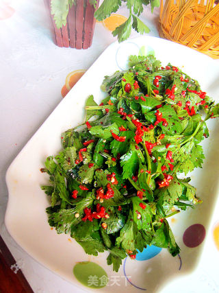 Celery Leaf Salad recipe