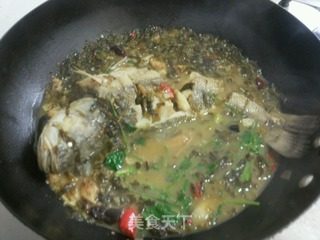 New School Sauerkraut Boiled Sea Bass recipe