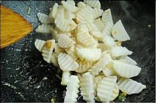Fried Kidney with Yam recipe
