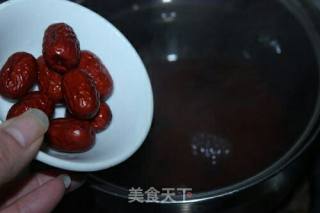 #稻#red Beans, Red Dates and Millet Porridge recipe