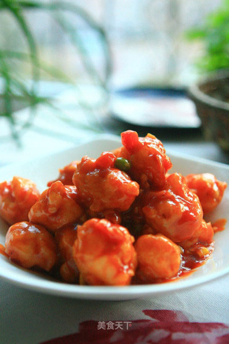 Sweet and Sour Fishballs recipe