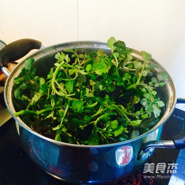 Watercress Meatball Soup recipe