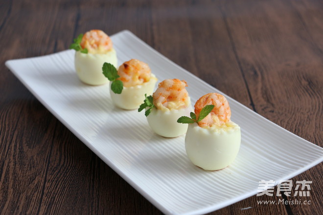 Shrimp and Egg Cup recipe