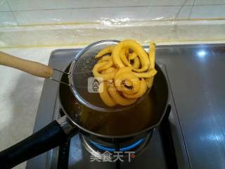 Spiral French Fries with Seaweed and Mint Leaf with Himalayan Sea Salt recipe