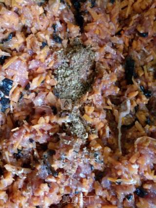 Carrot and Lamb Dumplings recipe