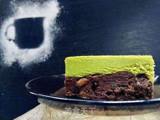 Brownie Matcha Cheesecake recipe