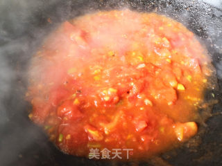 Marinated Noodles with Tomatoes recipe