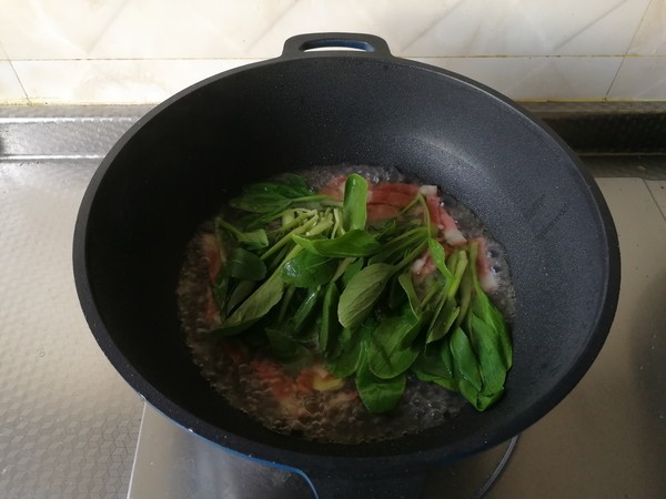 Vegetable Bacon Soup recipe