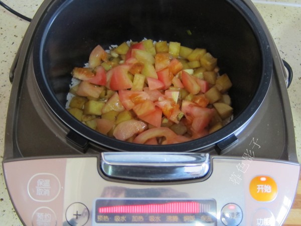 Potato and Tomato Braised Rice recipe