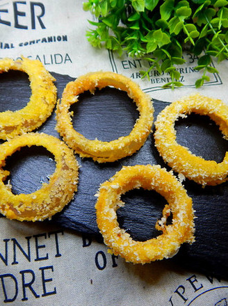 Fried Onion Rings recipe