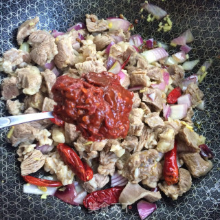 Spicy Beef Stew with Radish recipe