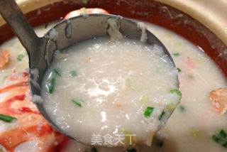 Casserole Seafood Porridge recipe