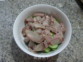 Cucumber Mixed Pork Tongue recipe