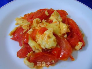 Tomato and Egg Rice Bowl recipe