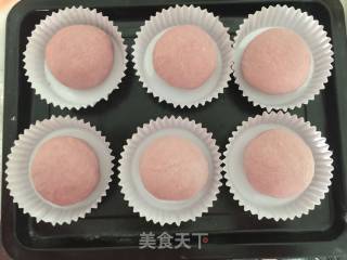 #四session Baking Contest and 爱吃节# Egg Yolk Bean Paste Cranberry Buns recipe