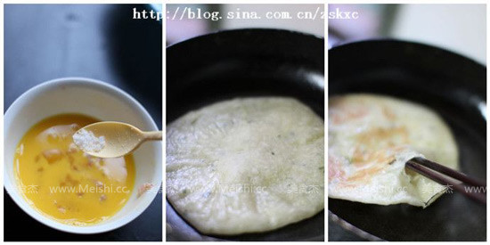 Shrimp and Egg Filling Shortbread recipe